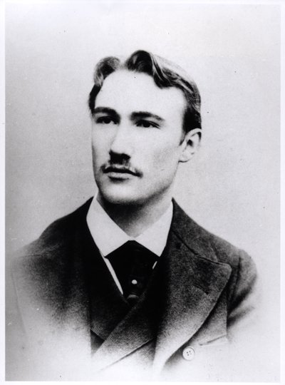 Portrait of Andre Gide (1869-1951) 1891-92 by French Photographer